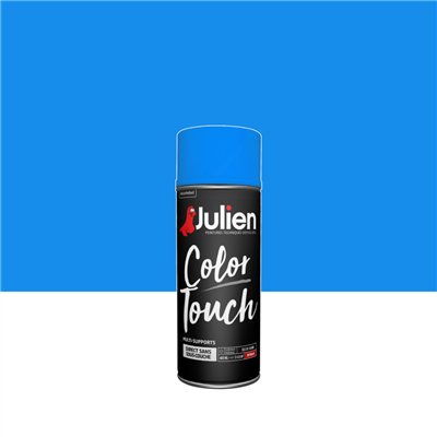 JULIEN - Bombe peinture - bleu radieux - 400 mL