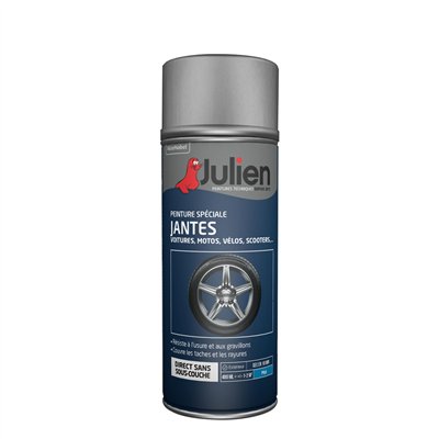 JULIEN - Aérosol Spécial Jantes 400ml Noir Mat