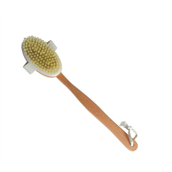 MSV - Brosse de bain en bois 37cm