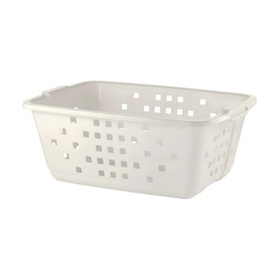EDA - Corbeille à linge Prima 45L blanc cérusé