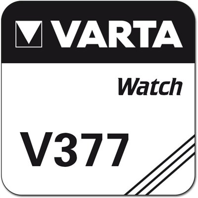 VARTA - Pile Montre SR66/V377 Oxyde d'Argent