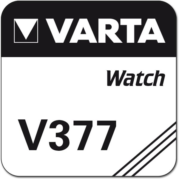 VARTA - Pile Montre SR66/V377 Oxyde d'Argent