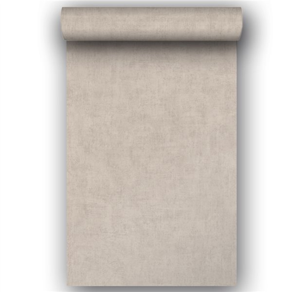 DECOR DESIGN - VOA-010-05-5 Vinyle sur Intissé Uni Patine Taupe