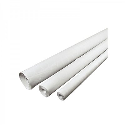 PUBLI EMBAL - Nappe Damassée Blanche