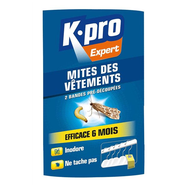 KAPO - Anti Mites : 2 Bandes de Papier Accordéon Découpables
