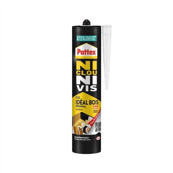PATTEX - Ni clou ni vis rapide extra fort cartouche 310 ml / 380 g