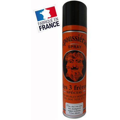 LES TROIS FRERES - Dépoussiérant Spray Pure Térébenthine 400ml