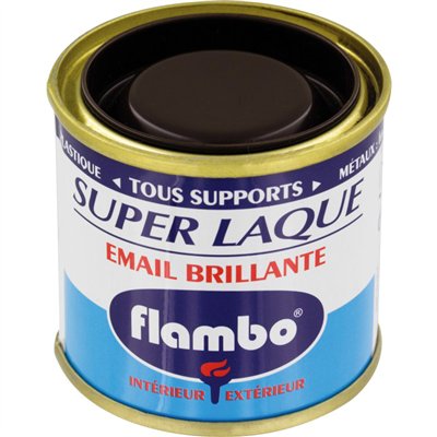 FLAMBO - Flambo Super Laque Email Brillant 50ml gris moyen