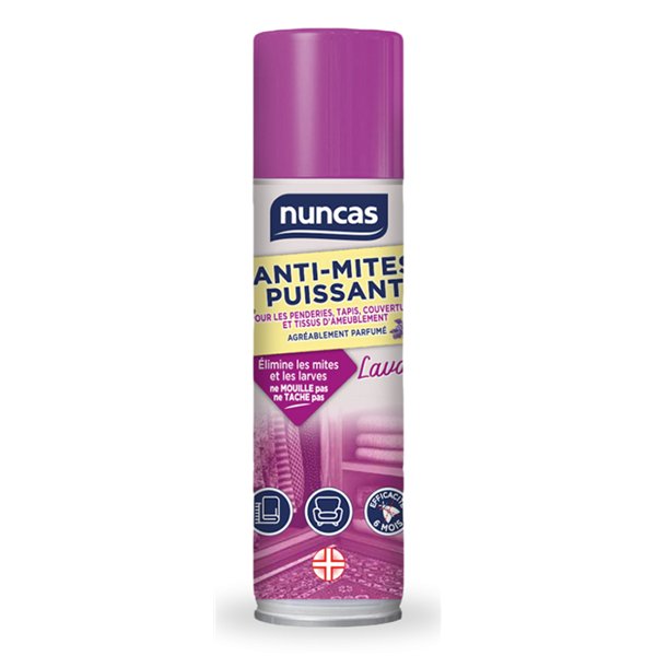 NUNCAS - Anti-Mites Puissant Aérosol 250ml
