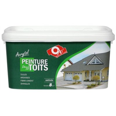 OXI - Peinture pour Toits Acrytol Ardoise Foncée 2.5L
