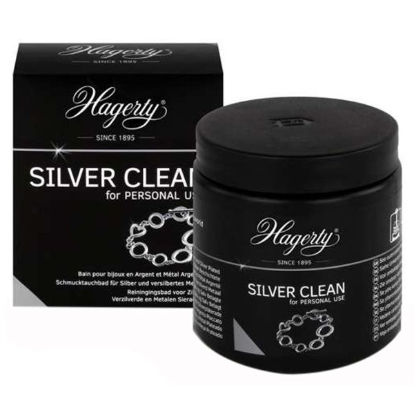 HAGERTY - Bain Nettoyant Silver Clean Argent 170ml + Panier