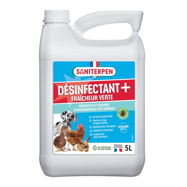 SANITERPEN - Saniterpen désinfectant plus 5L 4078