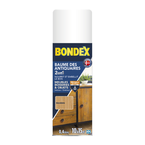 BONDEX - baume des antiquaires spray 400ml