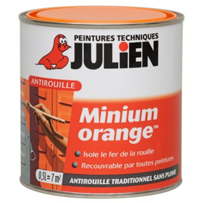JULIEN - Antirouille prim orange 0.50l 107103 5107982