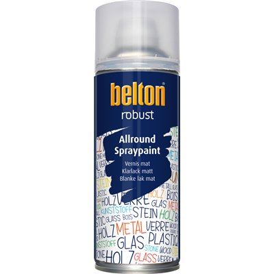 BELTON - Vernis de Finition Mat Robust Aérosol 400ml