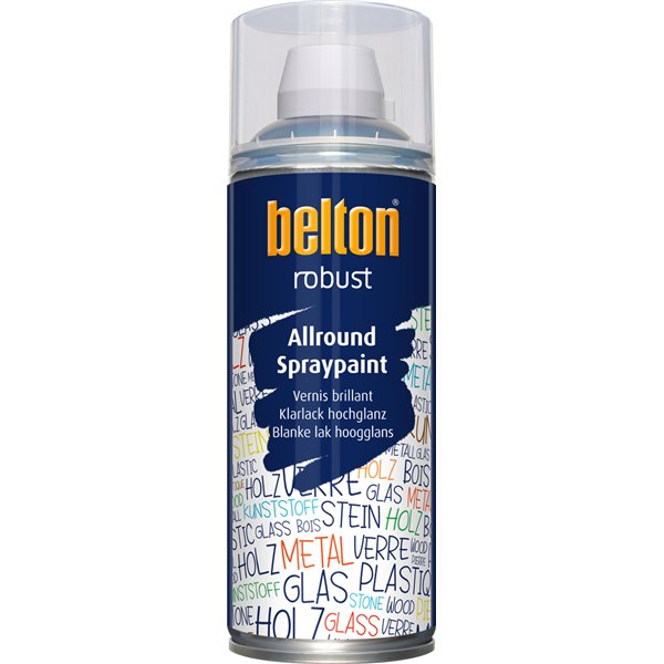 BELTON - Vernis de Finition Brillant Robust Aérosol 400ml