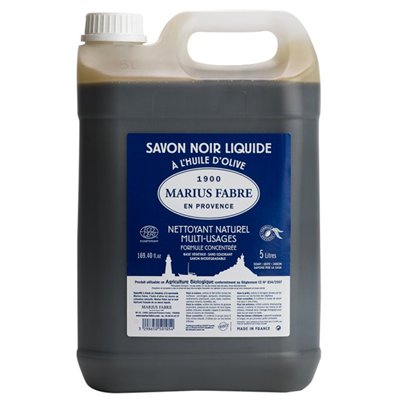 MARIUS FABRE - Savon noir liquide de marseille 5L 5nl