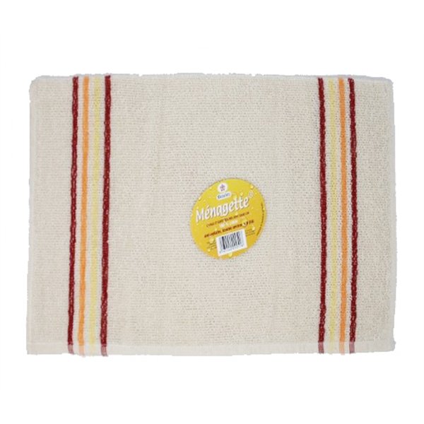 TISSAGES DE BEAULIEU - Serpillère Cotonette Écru Bouclette Éponge