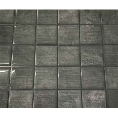 ACCESS DECO - Carrelage Adhésif 3D Mozaïque Acier