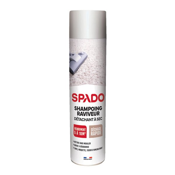 SPADO - Shampooing moquette mousse sèche 600ml