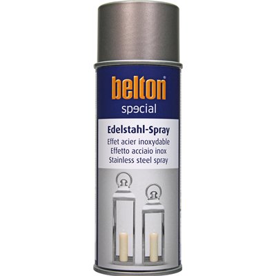 BELTON - Peinture SPECIAL Effet Acier Inoxydable Aérosol 400ml
