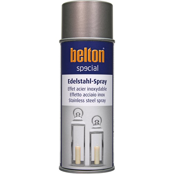 BELTON - Peinture SPECIAL Effet Acier Inoxydable Aérosol 400ml