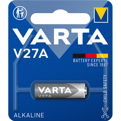 VARTA - Pile électronique alcaline V27A 12V blister de 1
