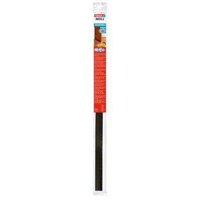 TESA - Bas de porte adhésif plastique 1x37mm brun