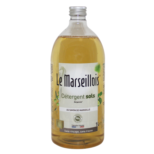 LE MARSEILLOIS - Detergent sols au savon de marseille 1l