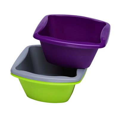 ROULOR - Cuvette Carré 6L Coloris Assortis