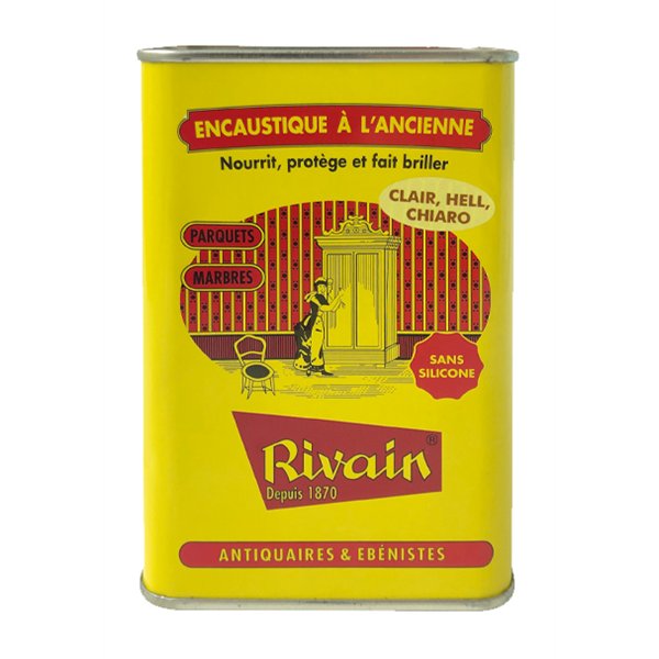 RIVAIN - Rivain encaustique à l'ancienne liquide bois clair 500ml
