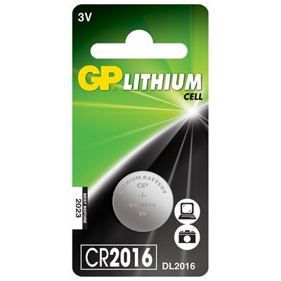 GP - GP Pile Bouton Lithium Blister de 1