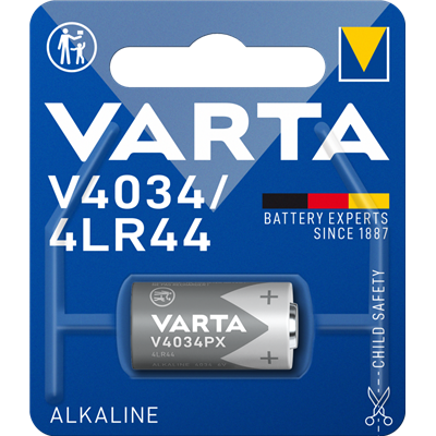 VARTA - Pile électronique alcaline4LR44 V4034PX blister de 1