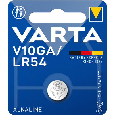 VARTA - Pile électronique alcaline LR54 V10GA blister de 1