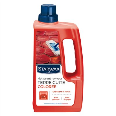 STARWAX - Nettoyant raviveur tomettes colorées 1L Starwax