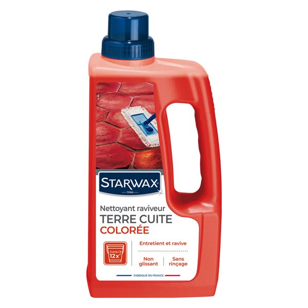STARWAX - Nettoyant raviveur tomettes colorées 1L Starwax