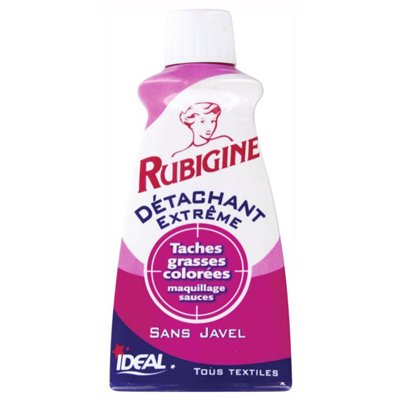 RUBIGINE - Détachant Extrême Rubigine Taches Grasses Colorées 100ml