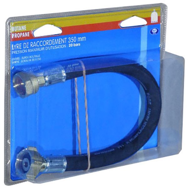 ADDAX - Lyre Caoutchouc Butane Propane HP/20bar - 5ans en Blister