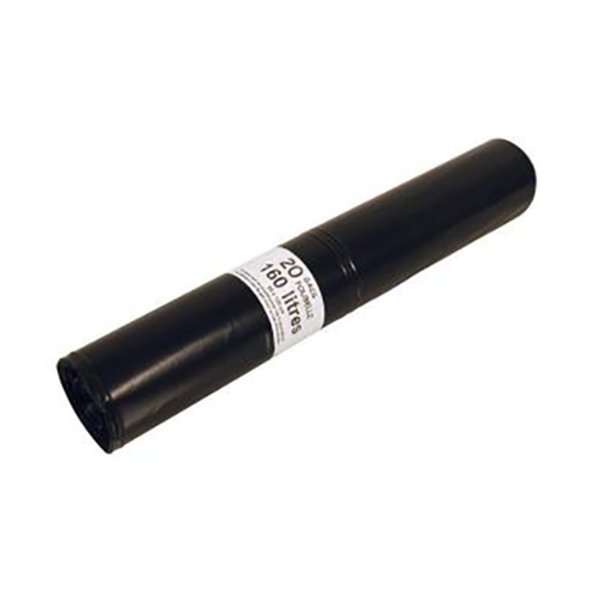 PUBLI EMBAL - Sacs Poubelle "Renforcés" Noirs en Rouleau