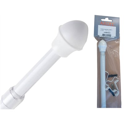 ARDEC - Tringle Bistrot 12mm Blanche Sous Sachet