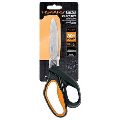 FISKARS - Ciseaux PowerArc Tâches Difficiles 26cm sur Carte