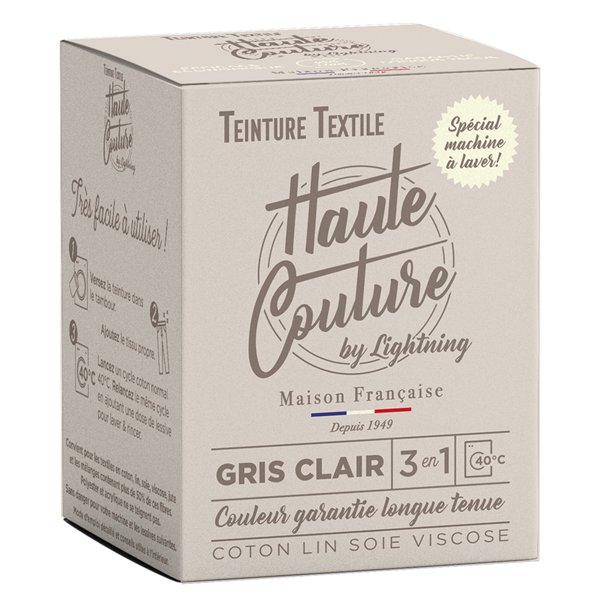 HAUTE COUTURE - Teinture Textile Haute Couture 350g gris clair