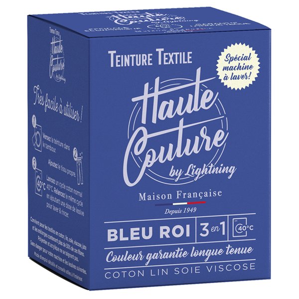 HAUTE COUTURE - Teinture Textile Haute Couture 350g Bleu Roi