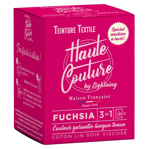 HAUTE COUTURE - Teinture Textile Haute Couture 350g Fuchsia