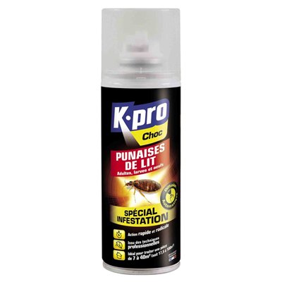 KAPO - Aérosol Spécial Punaises de Lit 200ml