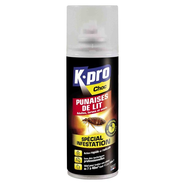 KAPO - Aérosol Spécial Punaises de Lit 200ml