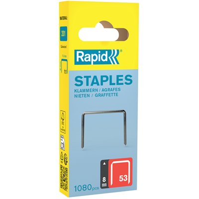 RAPID - Agrafe type 53/ 8mm galva 1080 bl