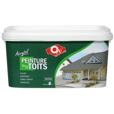 OXI - Peinture Pour Toits Acrytol Ocre Rouge 2.5L