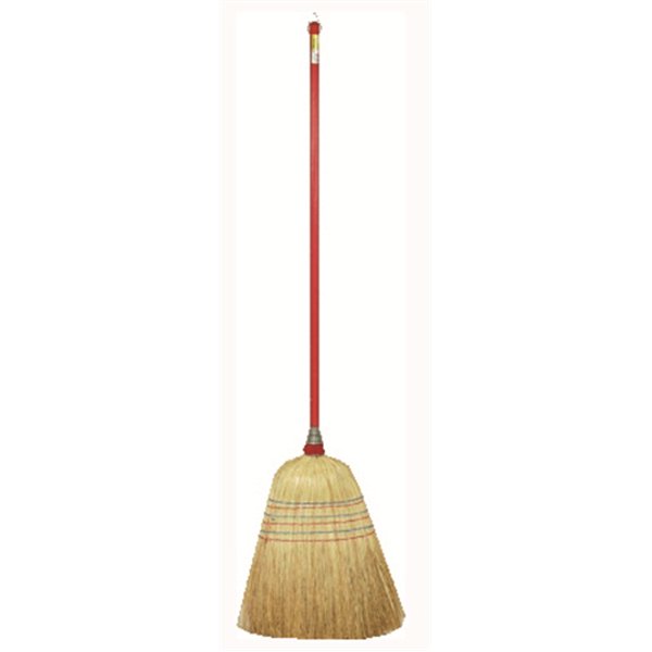 ROULOR - Balai Paille de Riz 6 Fils Avec Manche