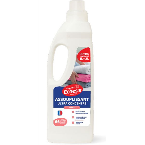 ECNESS - Assouplissant concentré sans colorant 2L